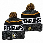 Pittsburgh Penguins Team Logo Knit Hat YD (2),baseball caps,new era cap wholesale,wholesale hats